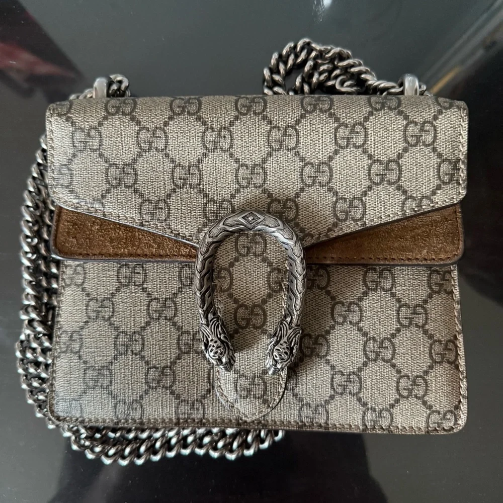 AUTHENTIC Gucci Dionysus GG Small shoulder bag - Picture 2 of 7